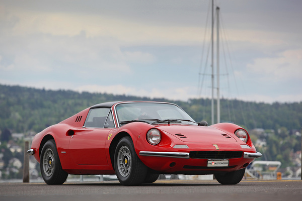 Image: Dino 246 GTS (1974) - offered at the classic car gallery auction at the Dolder on June 16, 2018