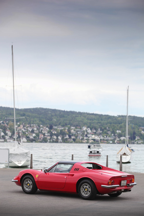 Dino 246 GTS (1974) - das Targa-Dach war keine Pininfarina-Erfindung