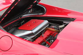 Dino 246 GTS (1974) - der V6-Motor ist quer eingebaut