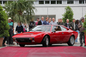 Dino 308 GT/4 (1974) - der frühe Achtzylinder-"Ferrari" fand keinen neuen Besitzer - an der Dolder-Versteigerung der Oldtimer Galerie am 11. Juni 2016