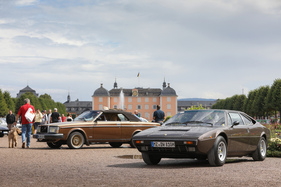 Dino 308 GT4 (1973) - Design von Bertone, neue V8-Technik, Teil der Klasse "110 Jahre Bertone" - 18. ASC-Classic-Gala Schwetzingen 2022