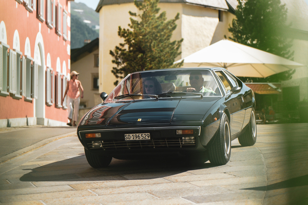 Bild: Dino 308 GT4 - 20. Int. FCD Ferrari Dino Meeting Silvaplana-St. Moritz 2025