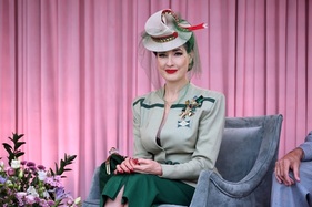 Dita Von Teese - Goodwood Revival 2024