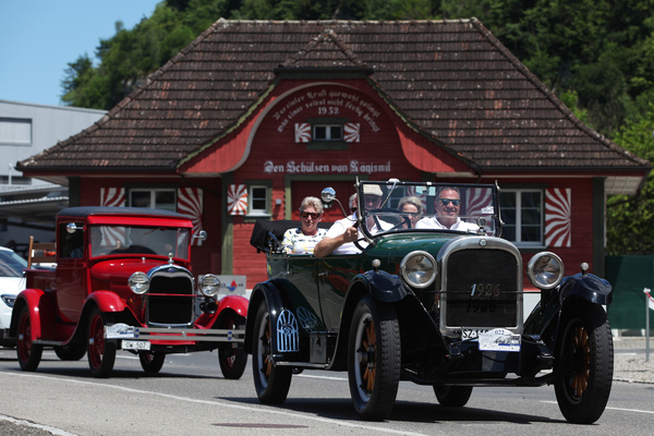 Dodge 126 (1926) - offener Tourer auf Taxifahrt - Oldtimer in Obwalden (O-iO) 2019