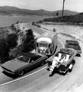 Dodge Challenger (1970) - Hardtop-Coupé als Zugfahrzeug