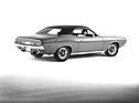 Dodge Challenger (1970) - Heckansicht der zweitürigen Hardtop-Coupé-Variante