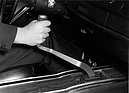 Dodge Challenger (1970) - der pistolenartige Schaltgriff