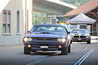 Dodge Challenger (1971) - klassisches amerikanisches "Muscle Car" - V8-/I6-Hybridtreffen in der Motorworld Kemptthal 2021