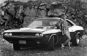 Dodge Challenger (1971) - leicht modifiziertes Kühlergitter vorne