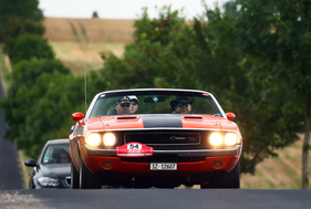 Dodge Challenger 426 hemi (1970) an der RAID Suisse-Paris 2016