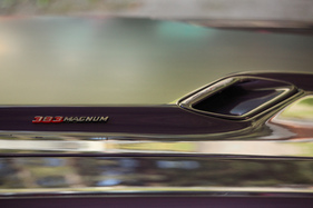 Dodge Challenger R/T 383 Magnum (1970) - Motorgrösse auf der Motorhaube angeschrieben