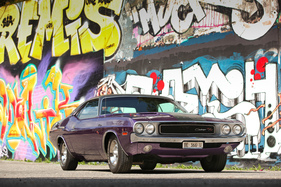Dodge Challenger R/T 383 Magnum (1970) - mit 1.93 Meter Breite wirkt er eindrücklich