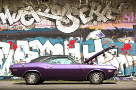 Dodge Challenger R/T 383 Magnum (1970) - rund ein Drittel der Gesamtlänge sind für den Motor und den Vorbau reserviert