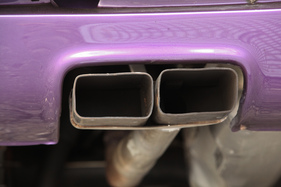 Dodge Challenger R/T 383 Magnum (1970) - schon damals mit viereckigen Auspuffrohren