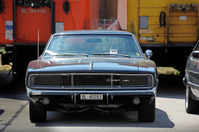 Dodge Charger (1968) - und wo ist der Mustang? (Bullit) (3. Youngtimer- und Classictreffen Pratteln am 15. Juli 2018)
