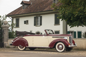Dodge D8 Langenthal (1938) - Typische Zweifarben-Lackierung