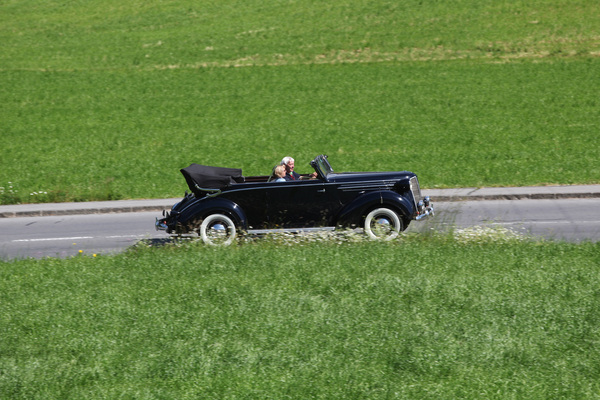 Dodge DX5 (1937) - auf der Rundfahrt am Samstag - Oldtimer in Obwalden (O-iO) 2019