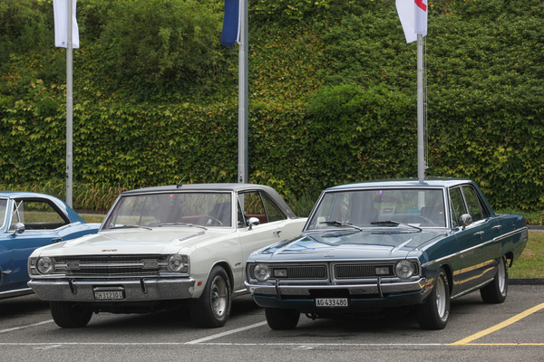 Dodge Limousinen, die in Schinznach-Bad montiert wurden - AMAG Classic Day 2022