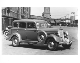 Dodge Sedan (1934) - Mit Ersatzrad auf der Seite
