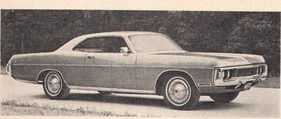 Dodge Six & V8: Polara - Polara Cusiom - Polara Brougham - Monaco 3,7-Liter-6-Zyl.-Motor - 145 HP 1 Vergaser (1971)