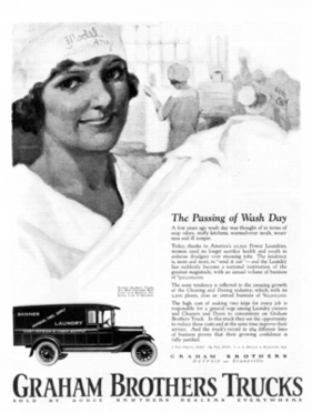 Dodge Truck Werbung der Graham-Brothers (1923)