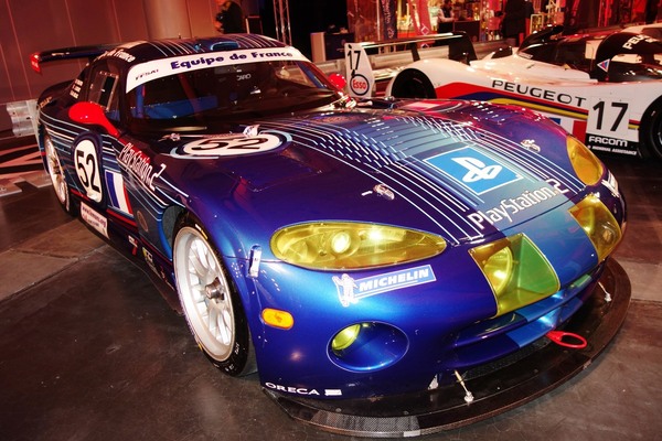 Dodge Viper LM GTS-R (2002) – in der Sonderausstellung "100 Jahre 24 Stunden von Le Mans" – Interclassics Classic Car Show Brüssel 2023