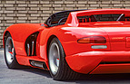 Dodge Viper RT/10 Konzeptfahrzeug (1989) - auch die hinteren Leuchten nahmen das Schlangenthema auf