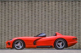 Dodge Viper RT/10 Konzeptfahrzeug (1989) - der Prototyp war minimal kürzer als die Serienversion