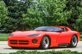 Dodge Viper RT/10 Konzeptfahrzeug (1989) - man kann verstehen, dass dieses Auto Aufsehen erregten in Detroit 1989