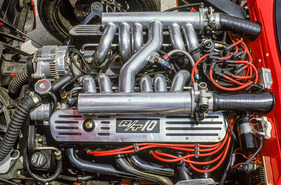 Dodge Viper RT/10 Konzeptfahrzeug (1989) - soviel blankes Metall gab's dann in der Serie nicht mehr