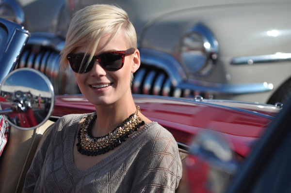 Dominique Rinderknecht als Markenbotschafterin von Lancia