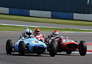Donington Historic Festival 2015 - FJHRA Silverline Historic Formula Junior race - Lola Mk2 and Bond FJ