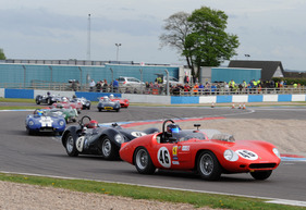 Donington Historic Festival 2015 - Ferrari 246S at the Stirling Moss Trophy