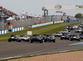 Donington Historic Festival 2015 - HSCC Jaguar Heritage Challenge