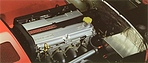Donkervoort D8 (1994) – Motorraum (© Archiv Automobil Revue) Donkervoort D8 (1994) – Motorraum (© Archiv Automobil Revue)