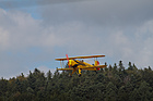 Doppeldecker im Anflug - Oldtimerclassic Hittnau 2014