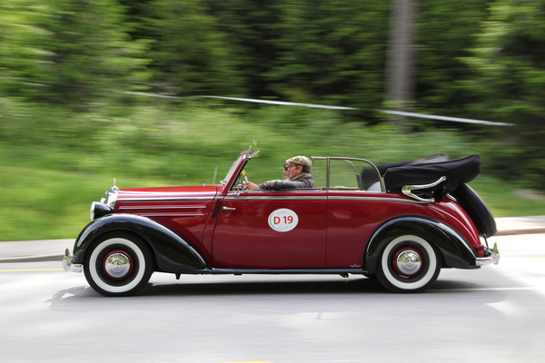 Dorfgruppe - Mercedes-Benz Cabriolet - Lenzerheide Motor Classics 2017