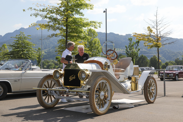 Outside the door - magnificent Ford Model T - Swiss Classic World Lucerne 2023