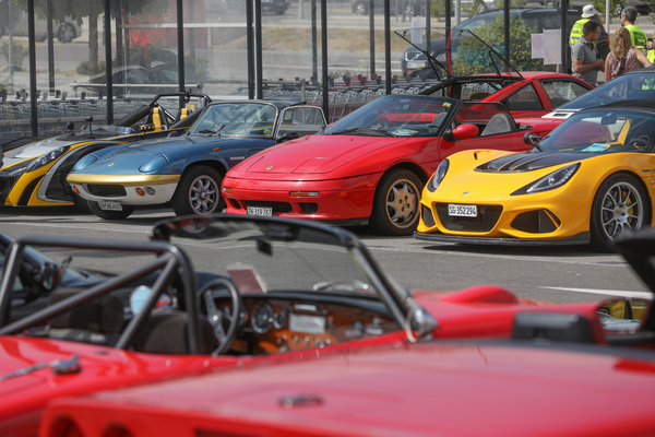 Image: Three generations of Lotus sports cars - Fantastic Plastic in Rickenbach 2023