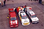 Drei Hochkaräter - in den DTM-Topmodellen Alfa 155, Opel Calibra und Mercedes-Benz 190E durfte 1993 Platz genommen werden