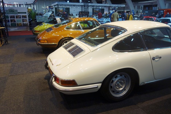 Drei Varianten des 911-Hecks – Classic Car Show Brussels 2022