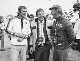 Drei Wichtige - Neerpasch, Bovensiepen und Kranefuss 1973 bei der Tourenwagen-EM in Zandvoort