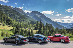 40 Jahre Porsche Turbo - Über-Sportwagen aus Zuffenhausen im Generationenvergleich