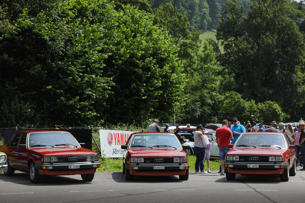 Dreimal Audi 200 5T - Youngtimer Stockental 2025