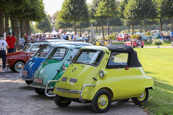 Dreimal BMW Isetta - 20. ASC Classic-Gala Schwetzingen 2024