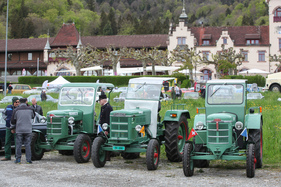 Dreimal Bührer Traktor in Reih' und Glied - Albisgütli Classics April 2022 Dreimal Bührer Traktor in Reih' und Glied - Albisgütli Classics April 2022