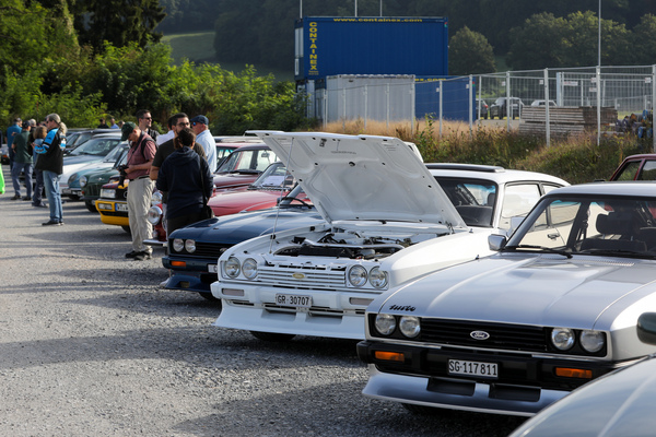 Bild Dreimal Ford Capri - 8. Lägern Classic 2025