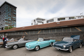 Bild Dreimal Renault Caravelle - OSMT Zug September 2015