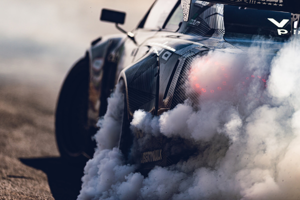Drift-Demonstrationen am Goodwood Festival of Speed 2019