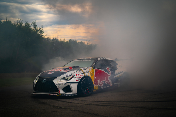 Drift-Demonstrationen am Goodwood Festival of Speed 2019